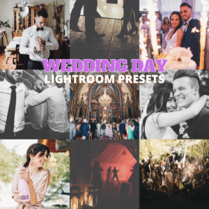 presets wedding day