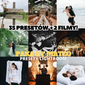 presets wedding day